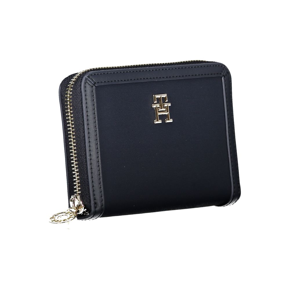 Tommy Hilfiger Blue Polyester Women Wallet - ClickThatClicks 
