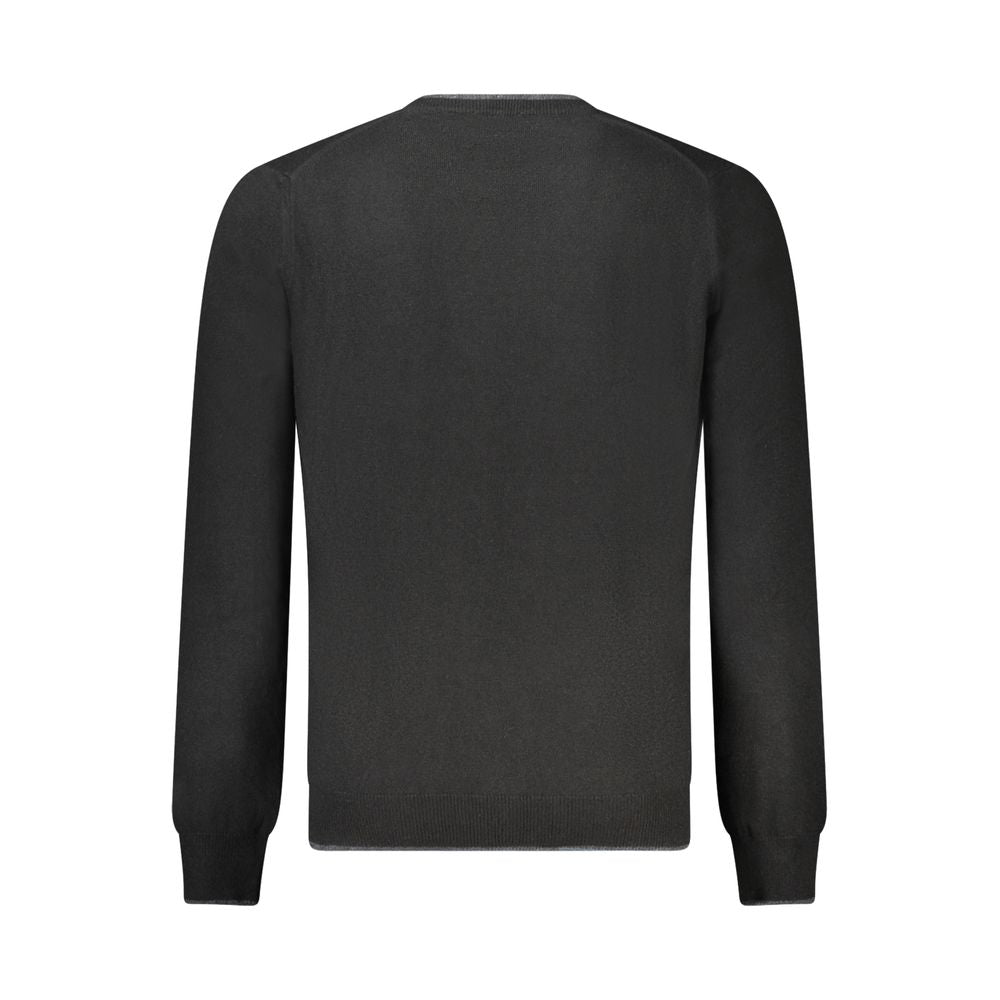 North Sails Grigio Wool Men Sweater - ClickThatClicks 