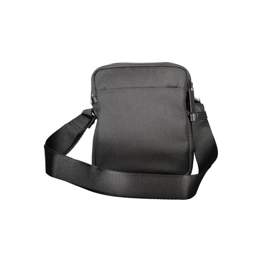 Calvin Klein Black Polyester Men's Shoulder Bag - ClickThatClicks 