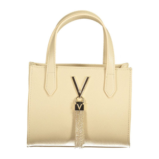 Mario Valentino Beige Polyurethane Women Handbag - ClickThatClicks 