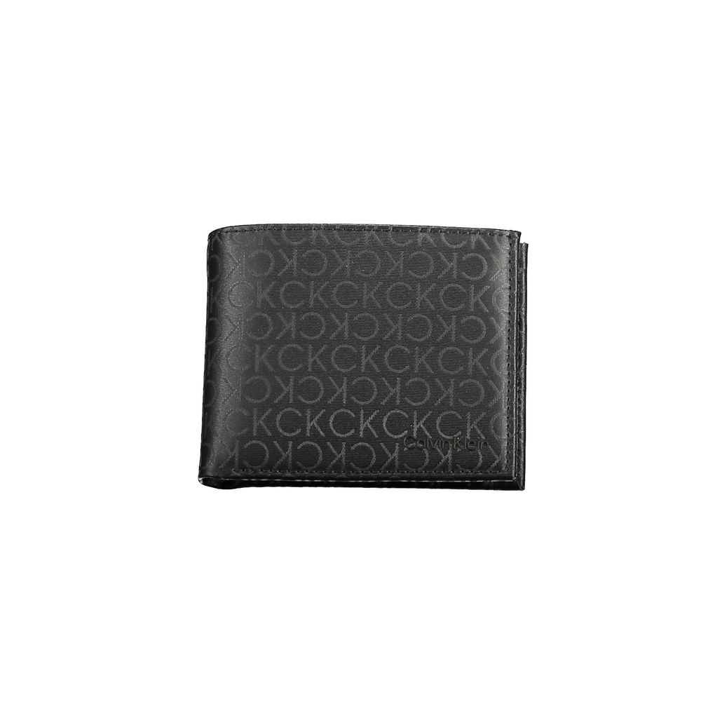 Calvin Klein Nero Polyurethane Men Wallet - ClickThatClicks 