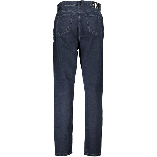 Calvin Klein Blu Cotton Women Jeans - ClickThatClicks 
