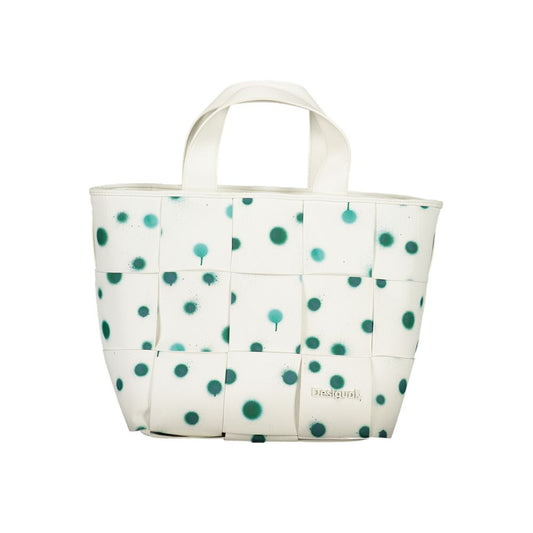 Desigual Bianco Poliuretano Women Handbag - ClickThatClicks 