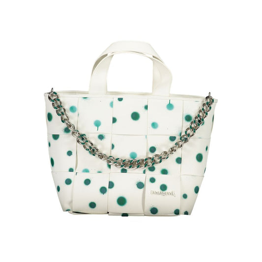 Desigual Bianco Poliuretano Women Handbag - ClickThatClicks 