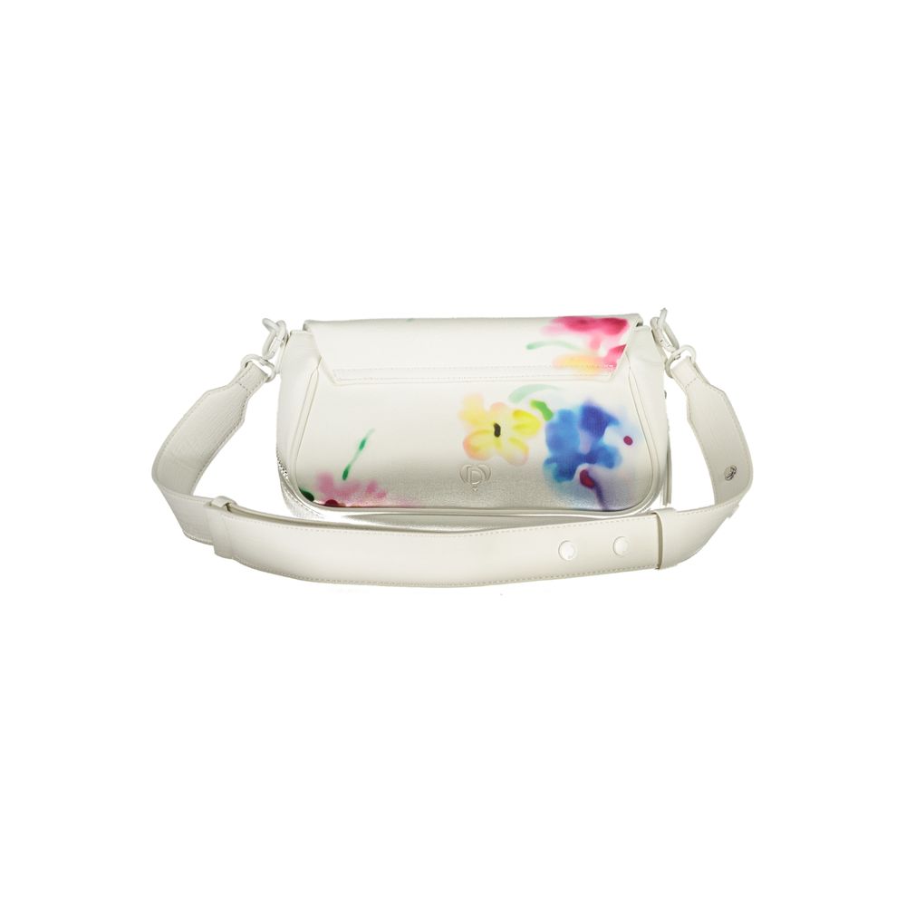 Desigual Bianco Polyurethane Women's Shoulder Bag - ClickThatClicks 