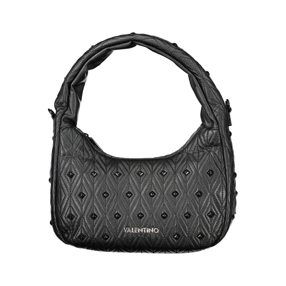 Mario Valentino Nero Polyurethane Women Shoulder Bag - ClickThatClicks 