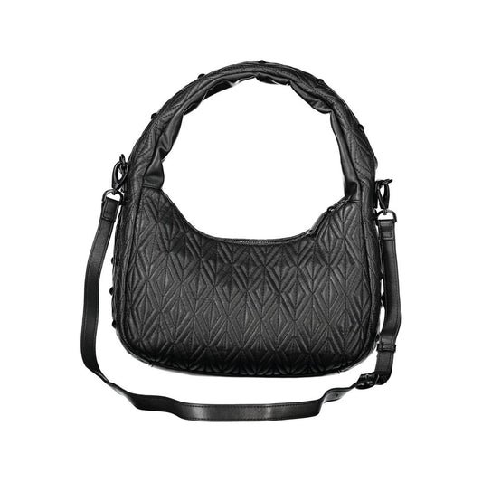 Mario Valentino Nero Polyurethane Women Shoulder Bag - ClickThatClicks 