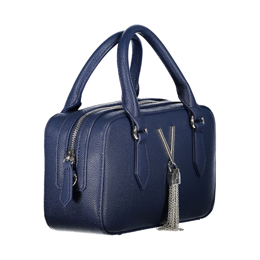 Mario Valentino Blue Polyurethane Women Handbag - ClickThatClicks 