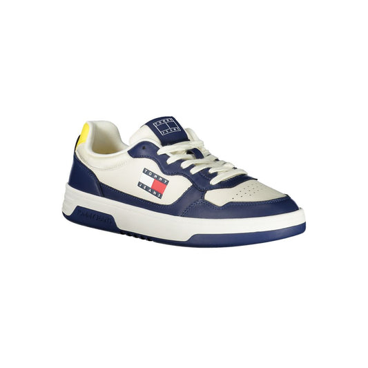 Tommy Hilfiger Blue Polyurethane Men Sneaker - ClickThatClicks 