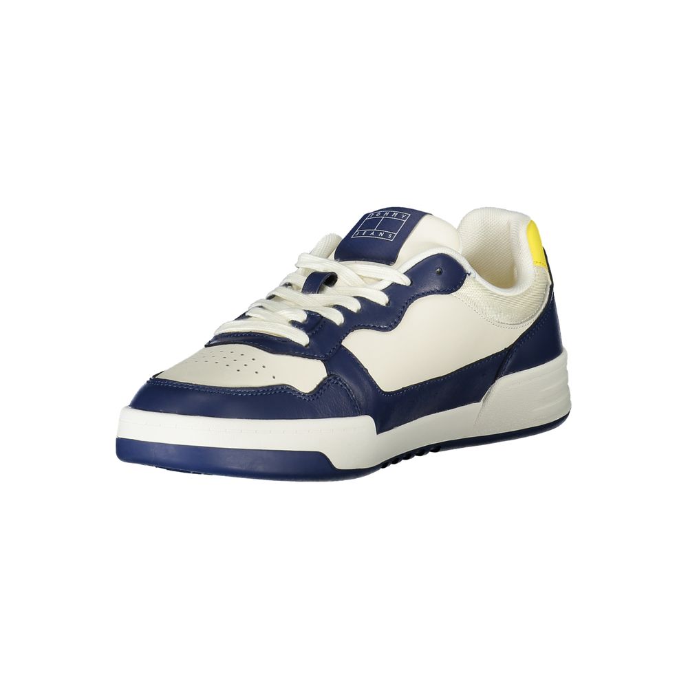 Tommy Hilfiger Blue Polyurethane Men Sneaker - ClickThatClicks 