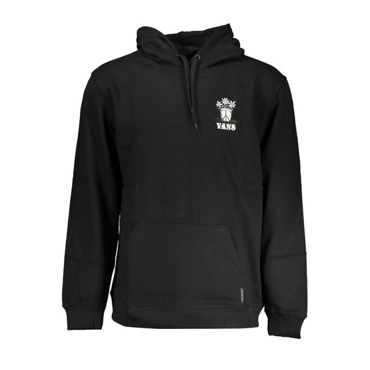 Vans Black Cotton Men's Hooded Sweatshirt - ClickThatClicks 