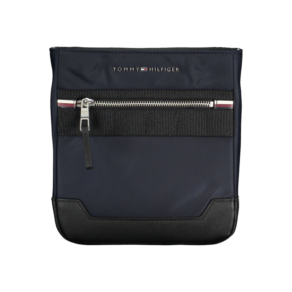 Tommy Hilfiger Blue Polyester Mens Shoulder Bag - ClickThatClicks 
