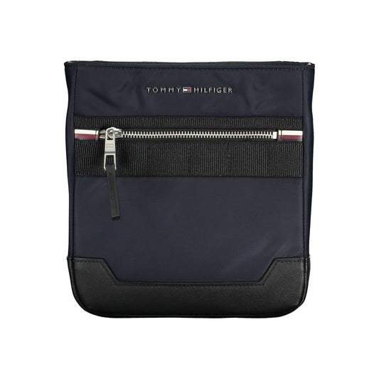 Tommy Hilfiger Blue Polyester Mens Shoulder Bag - ClickThatClicks 