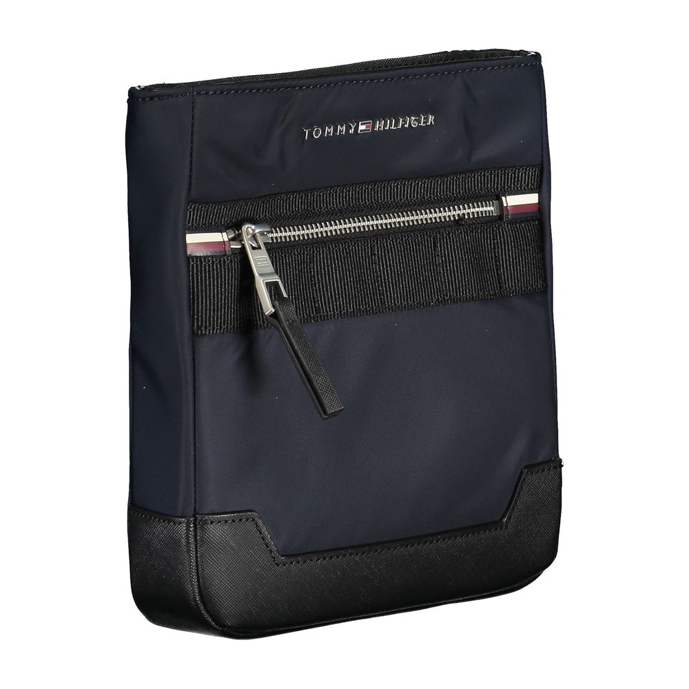 Tommy Hilfiger Blue Polyester Mens Shoulder Bag - ClickThatClicks 