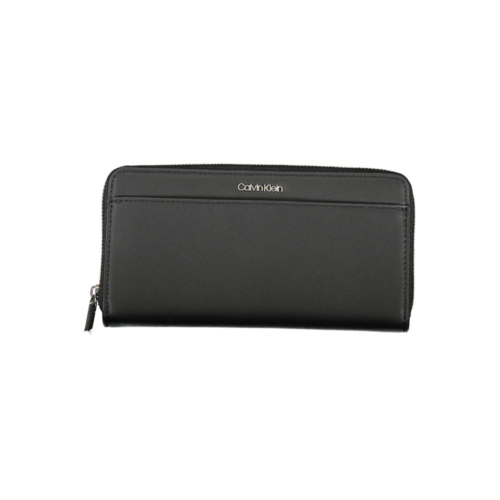 Calvin Klein Black Polyester Women Wallet - ClickThatClicks 