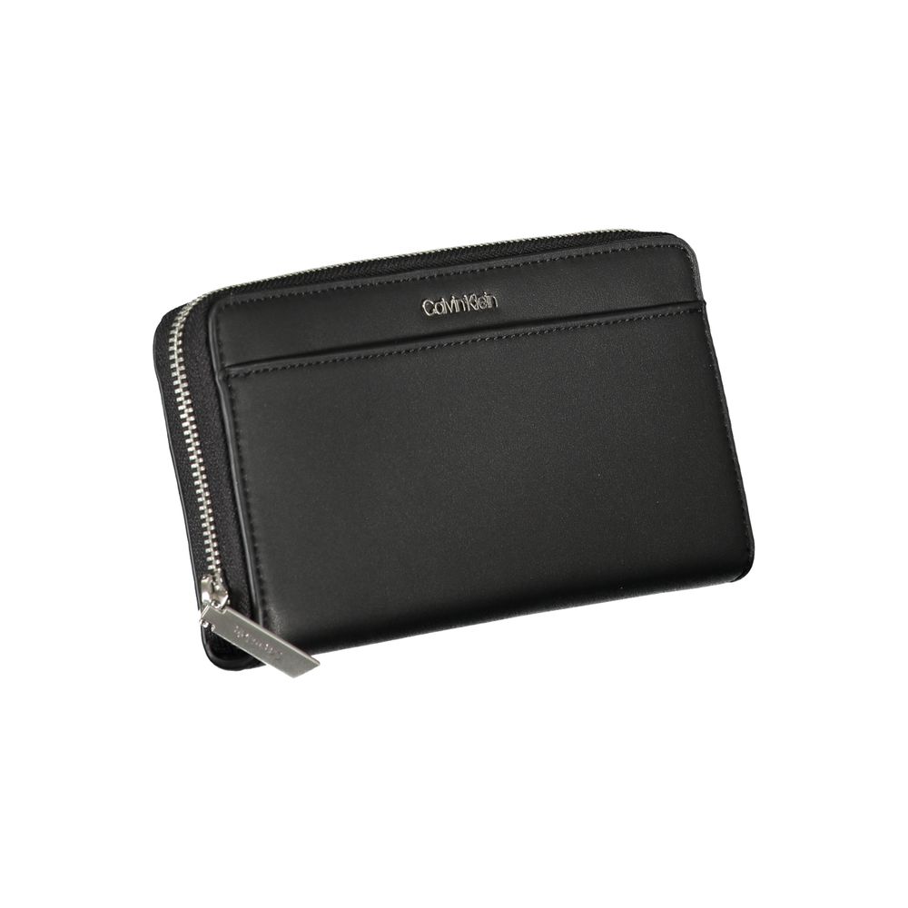 Calvin Klein Black Polyester Women Wallet - ClickThatClicks 