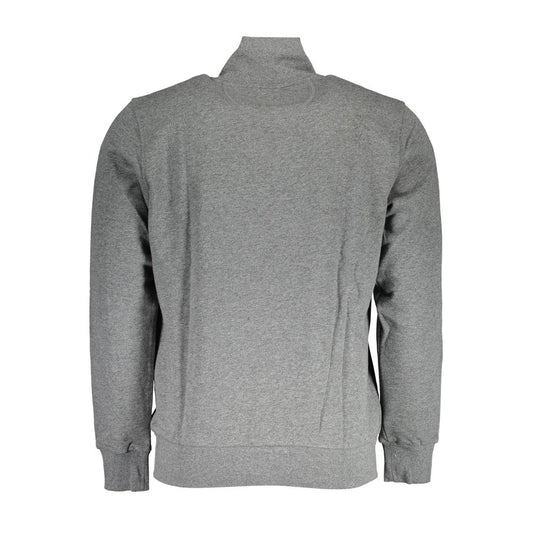 La Martina Grigio Cotton Mens Sweatshirt - ClickThatClicks 