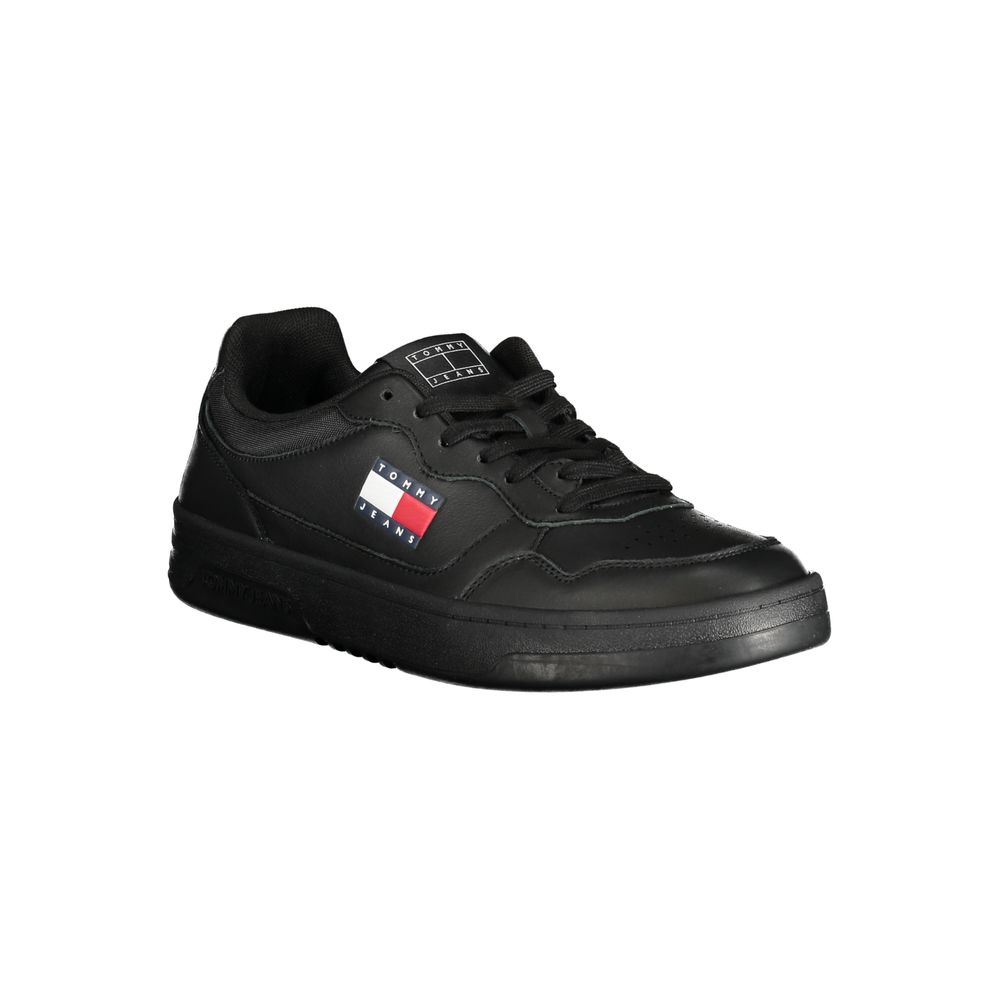 Tommy Hilfiger Nero Poliuretano Men Sneaker - ClickThatClicks 