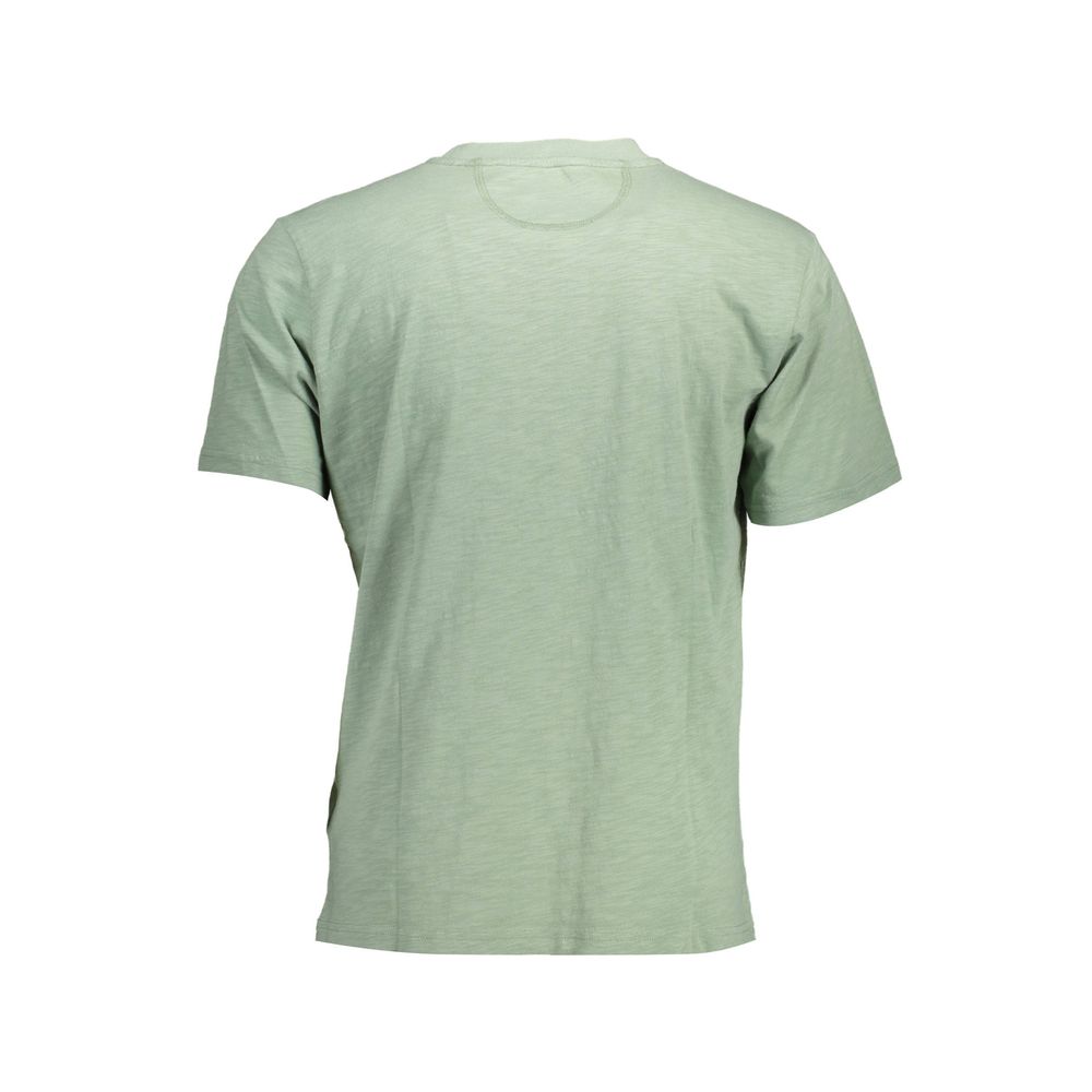 La Martina Verde Cotton Men T-Shirt - ClickThatClicks 
