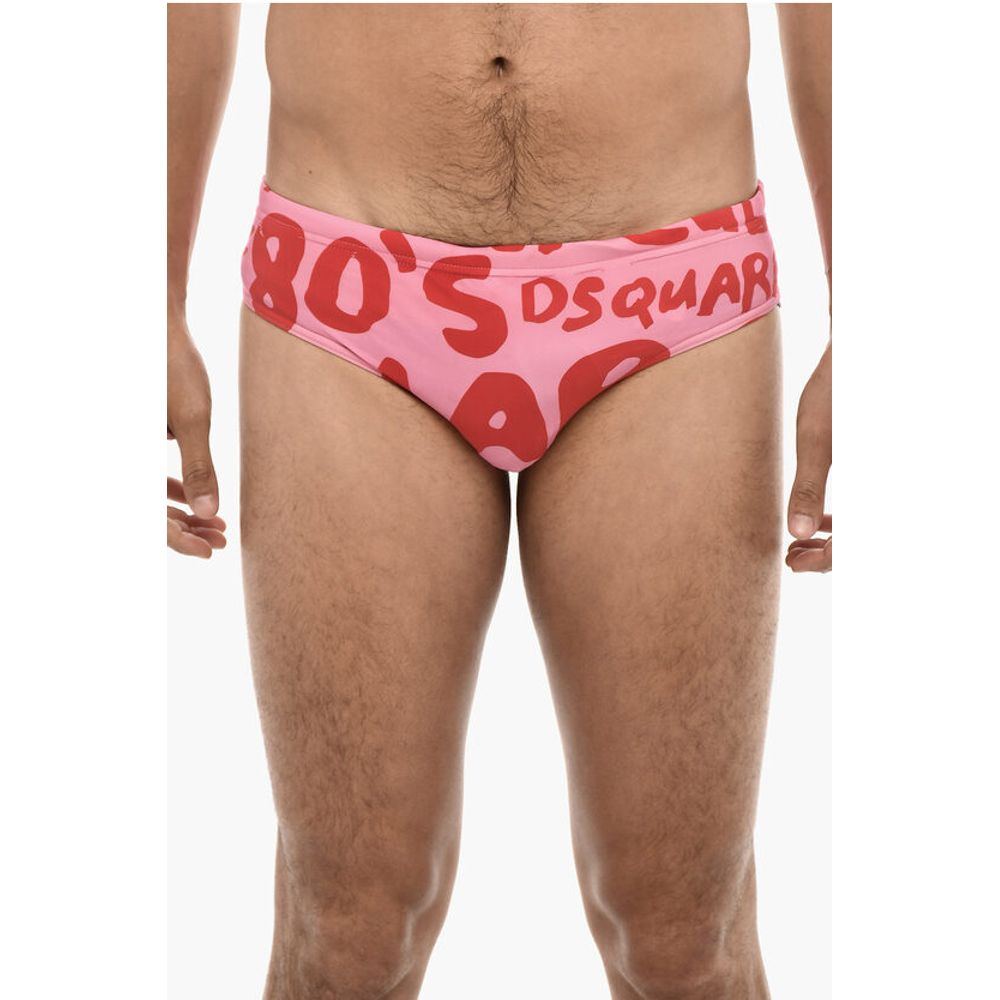 Dsquared² Printed Slip Swimsuit