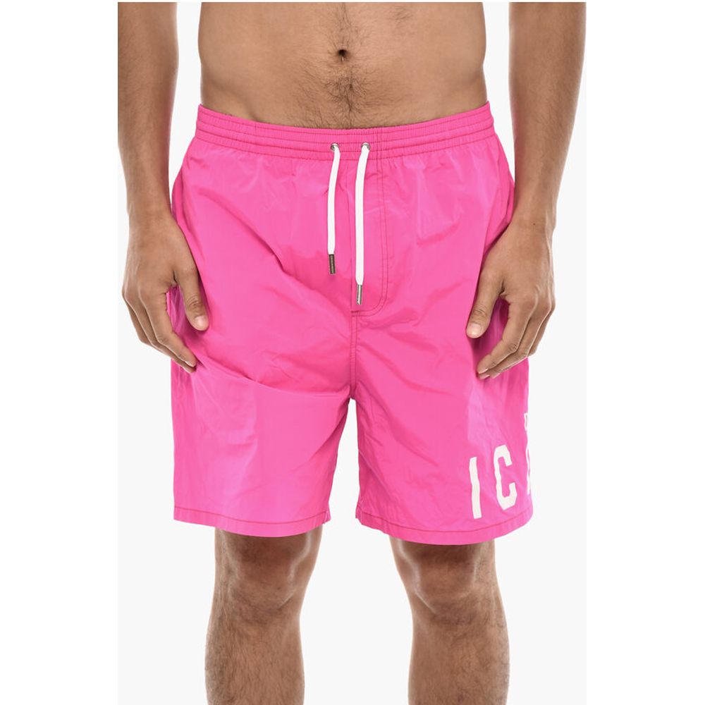 Dsquared² Logo Print ICON Swim Shorts