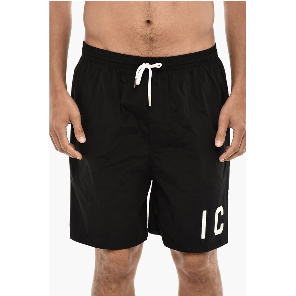 Dsquared² Logo Print ICON Swim Shorts