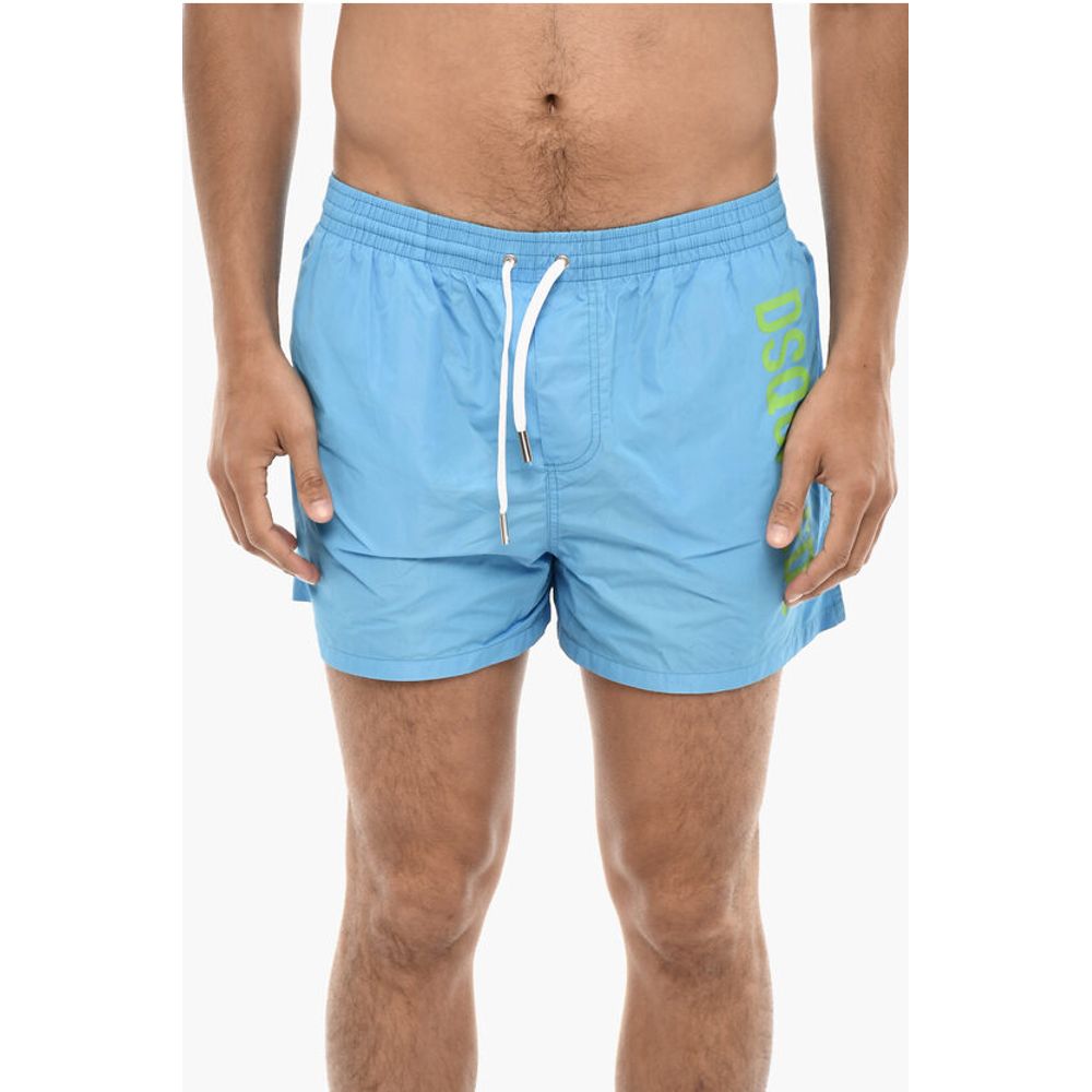 Dsquared² Logo Print Swim Shorts