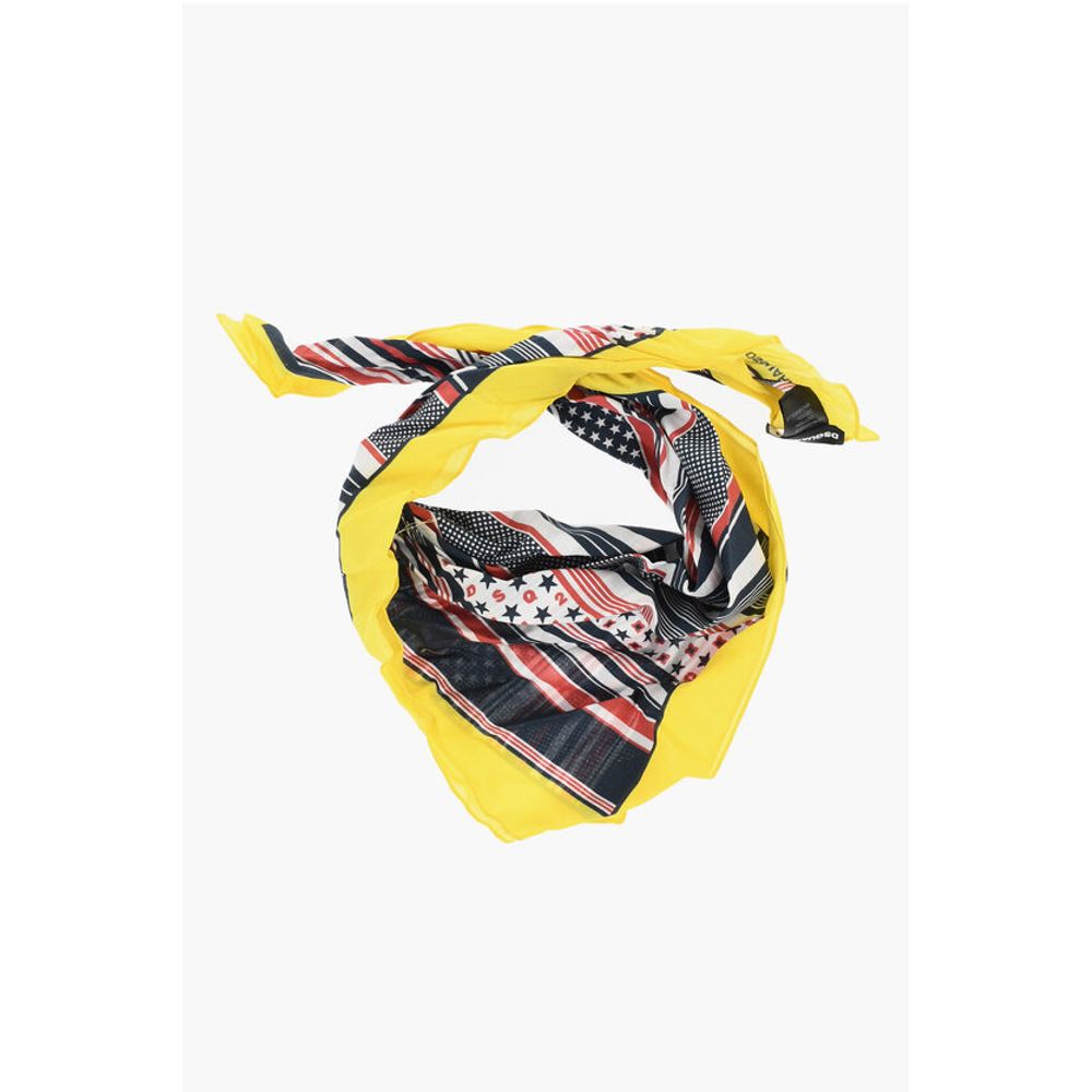 Dsquared² Printed Cotton Foulard