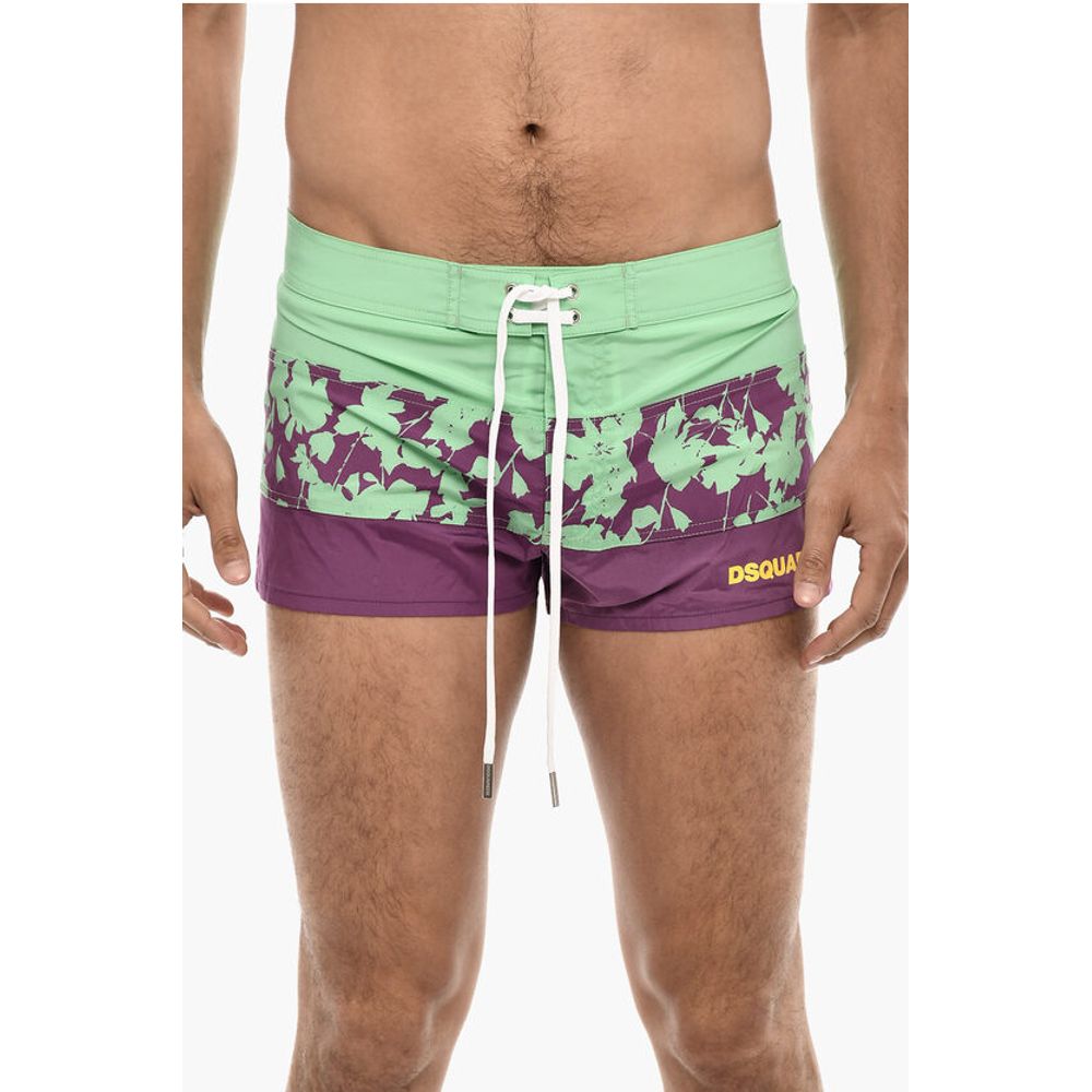 Dsquared² Floral Print Swim Shorts