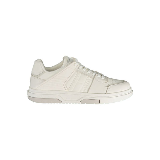 Tommy Hilfiger Bianco Poliuretano Men Sneaker - ClickThatClicks 