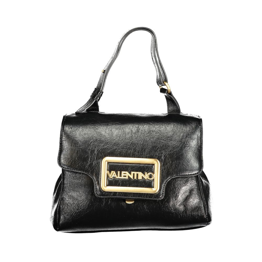 Mario Valentino Nero Polyurethane Women Handbag - ClickThatClicks 