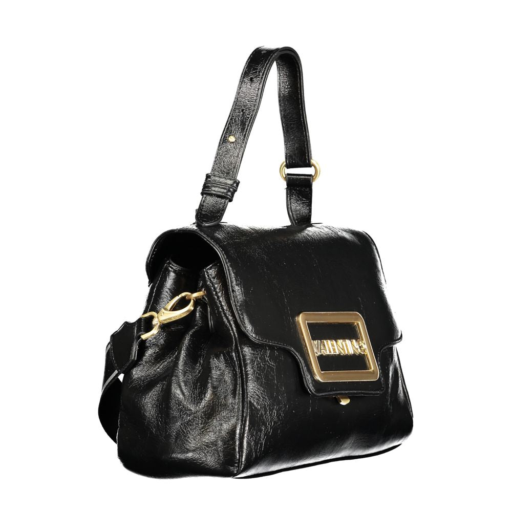 Mario Valentino Nero Polyurethane Women Handbag - ClickThatClicks 