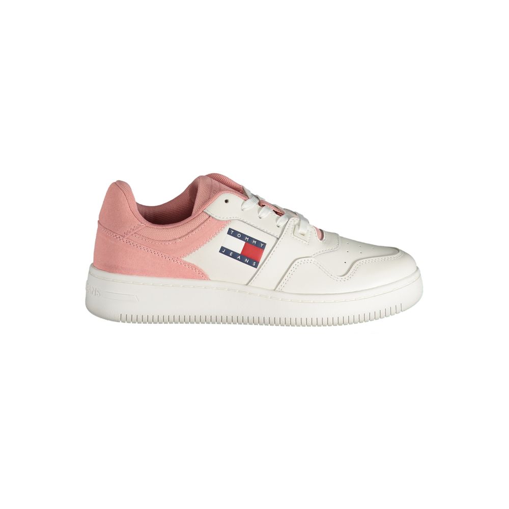 Tommy Hilfiger Rosa Leather Women Sneaker - ClickThatClicks 
