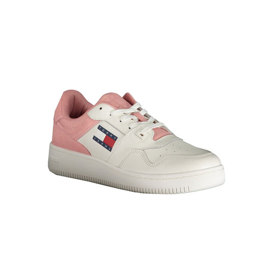 Tommy Hilfiger Rosa Leather Women Sneaker - ClickThatClicks 