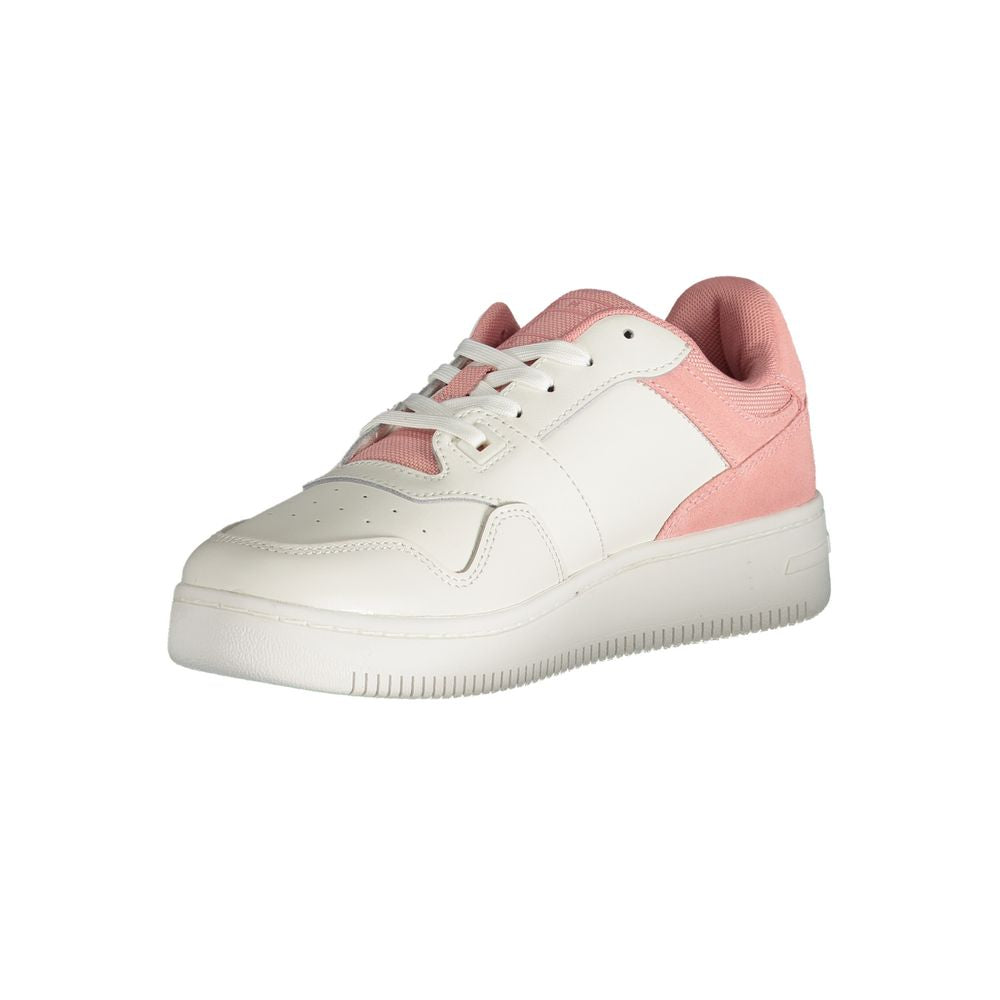Tommy Hilfiger Rosa Leather Women Sneaker - ClickThatClicks 