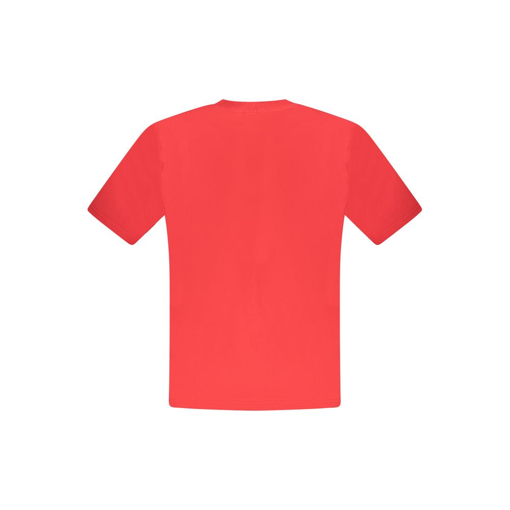North Sails Red Cotton Men T-Shirt - ClickThatClicks 