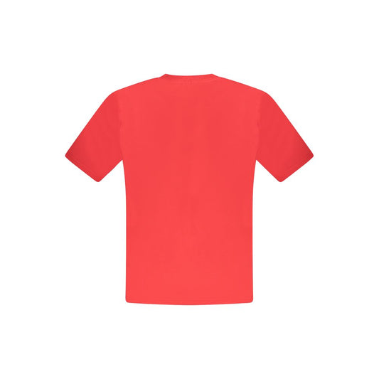North Sails Red Cotton Men T-Shirt - ClickThatClicks 