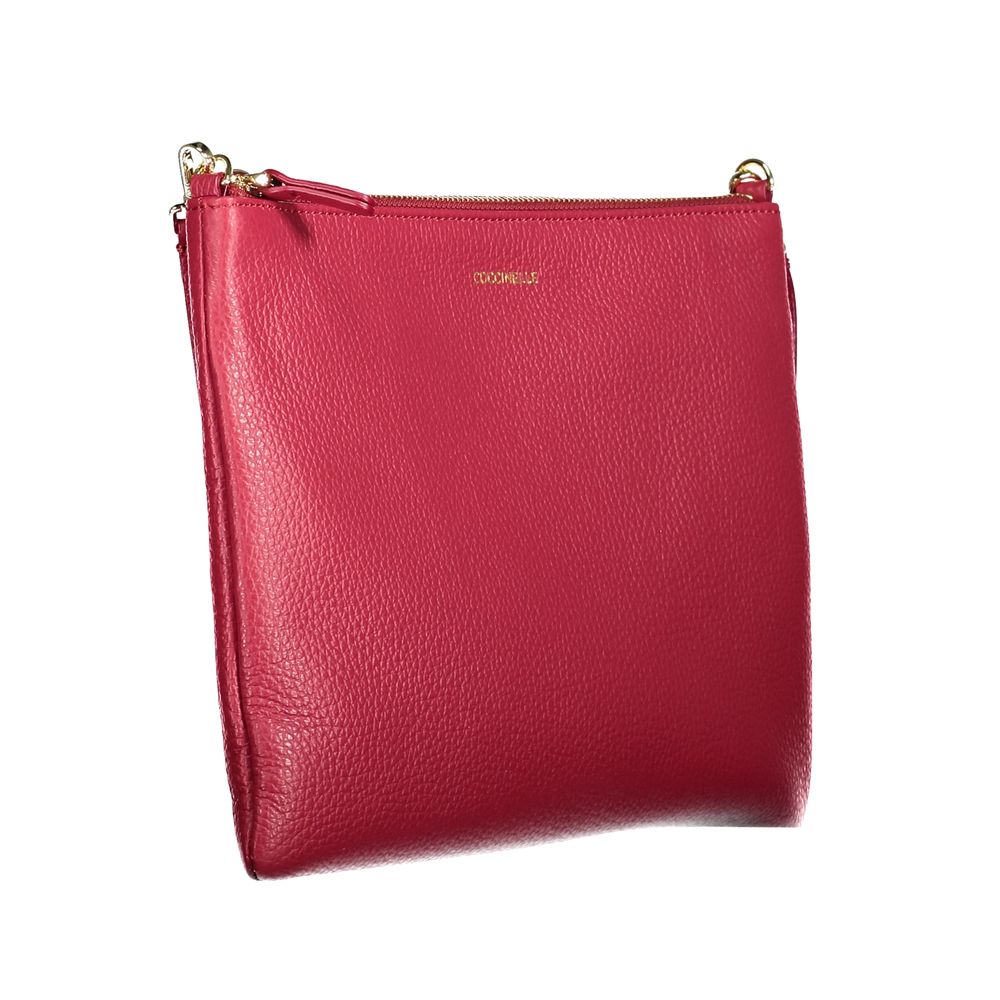 Coccinelle Rosso Pelle Women Crossbody - ClickThatClicks 