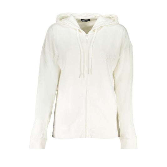 North Sails White Cotton Women's Hoodie - ClickThatClicks 