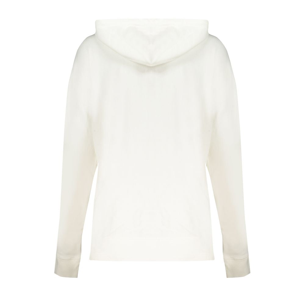 North Sails White Cotton Women's Hoodie - ClickThatClicks 