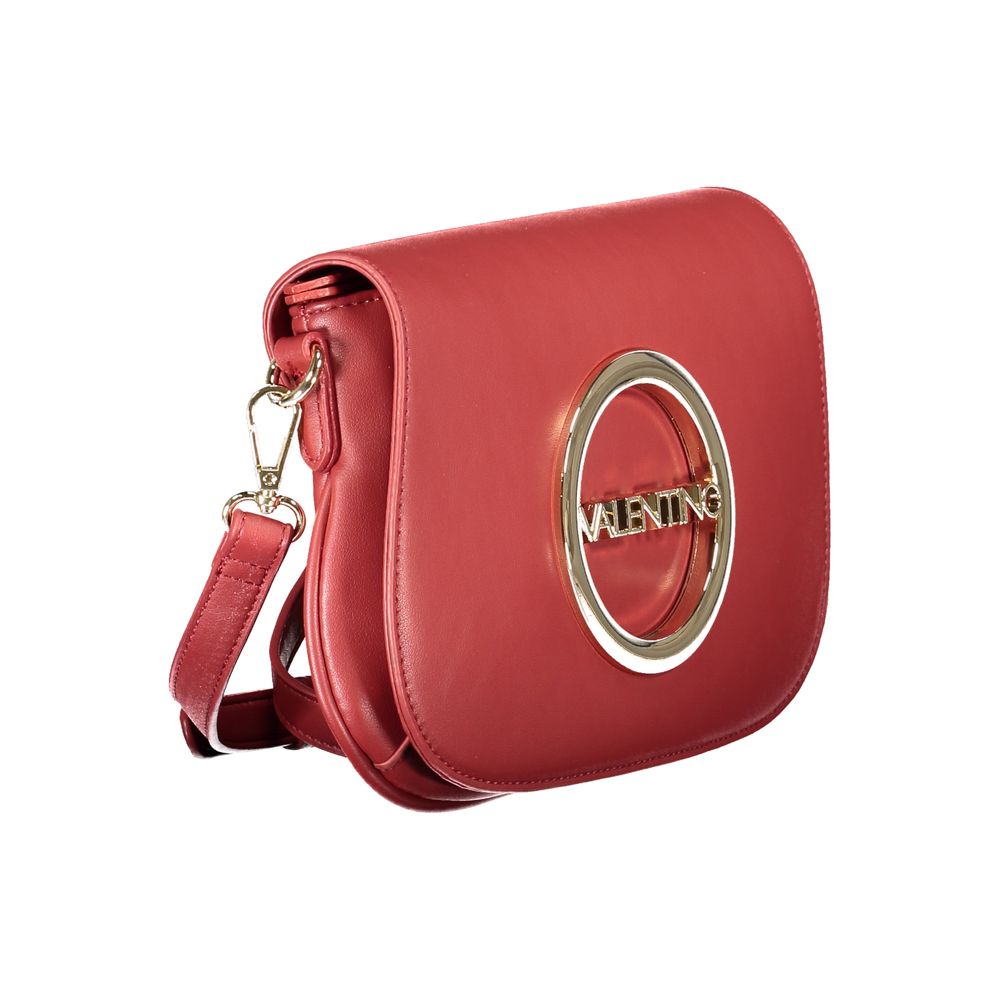 Mario Valentino Rosso Polyurethane Women Handbag - ClickThatClicks 