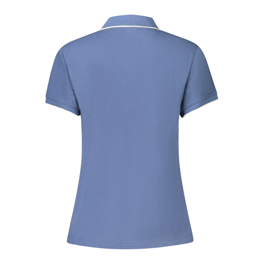 North Sails Blue Modal Women Polo Shirt - ClickThatClicks 