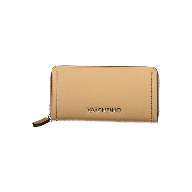 Mario Valentino Beige Polyethylene Women Wallet