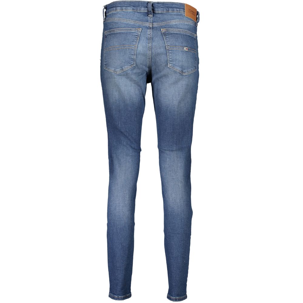 Tommy Hilfiger Blu Cotton Women's Skinny Jean - ClickThatClicks 