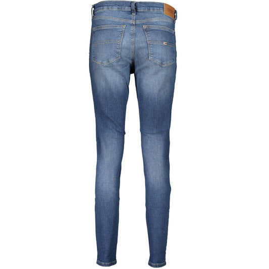 Tommy Hilfiger Blu Cotton Women's Skinny Jean - ClickThatClicks 
