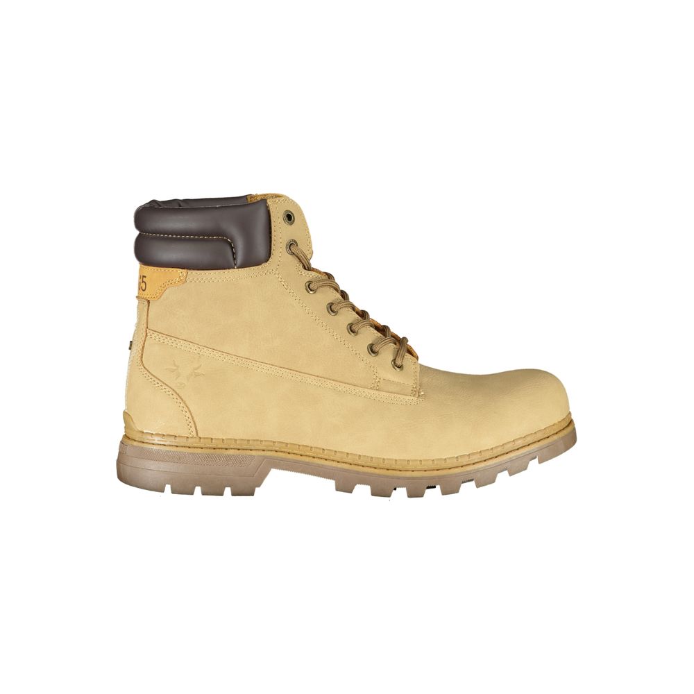 Carrera Beige Polyester Men's Ankle Boot - ClickThatClicks 