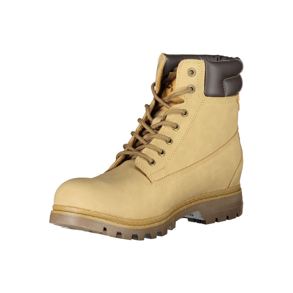Carrera Beige Polyester Men's Ankle Boot - ClickThatClicks 