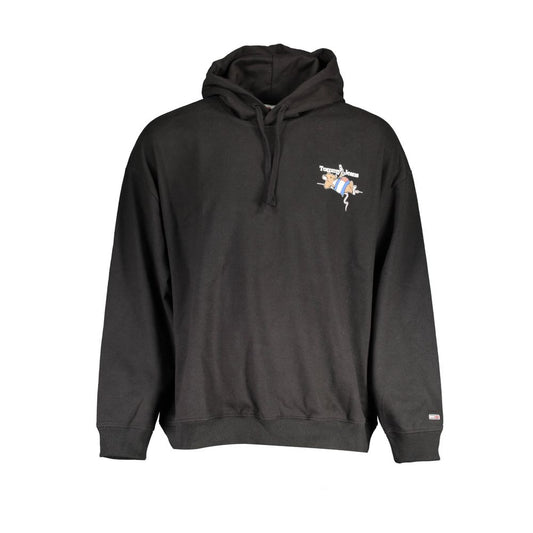 Tommy Hilfiger "Black Cotton Men's Sweatshirt" - ClickThatClicks 