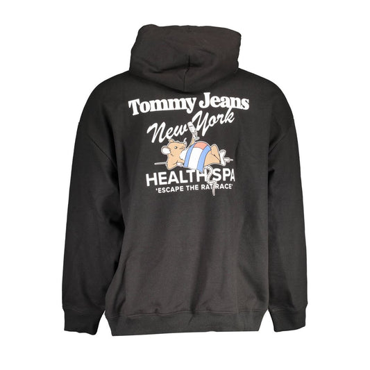 Tommy Hilfiger "Black Cotton Men's Sweatshirt" - ClickThatClicks 