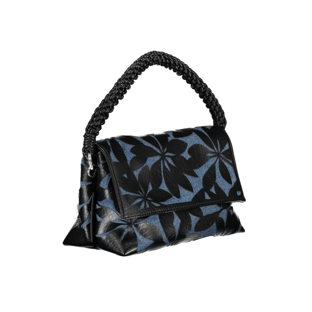 Desigual Black Polyethylene Handbag - ClickThatClicks 